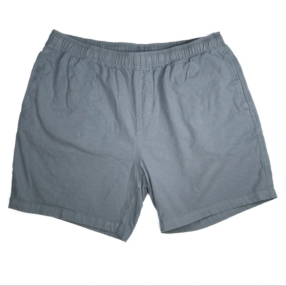 Free Fly Mens XXL Canvas Shorts Slate Blue Gray 7